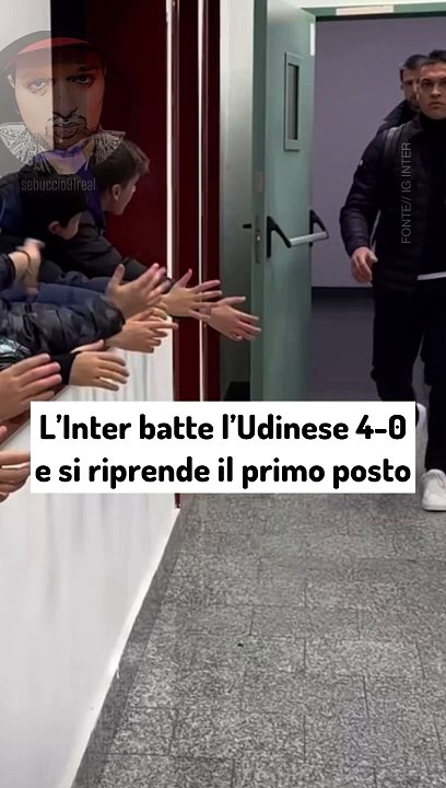 L’Inter batte l’Udinese 4-0 e riconferma la linea vincente in Serie A