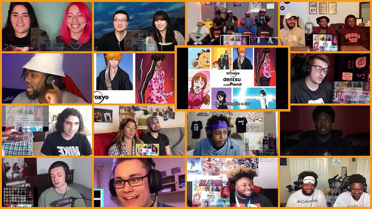 BLEACH ALL OPENINGS (1-15)  REACTION MASHUP