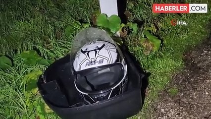 Safranbolu'da motokurye kaza sonucu hayatını kaybetti