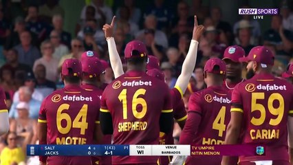 WI vs England 3rd ODI: Live Updates & Score Highlights 🇧🇧