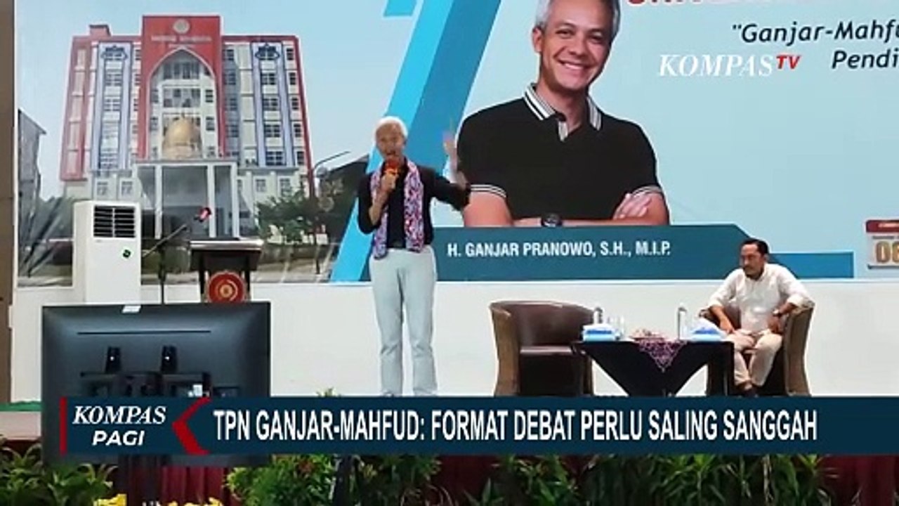 TPN Ganjar-Mahfud dan Timas Amin Kompak Minta Diadakan Sesi Saling Sanggah di Debat Pilpres