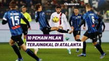 Tragis! Dikartu Merah Menit Akhir, AC Milan Digebuk Atalanta dan Menjauhi Rival Sekota