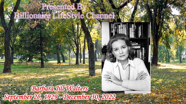 Barbara Walters Biography l Barbara Jill Walters l Barbara Walters Bio l Who is barbara walters