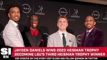 LSU’s Jayden Daniels Wins 2023 Heisman Trophy