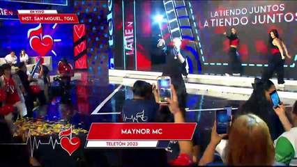 Maynor MC dice presente en Teletón Honduras 2023