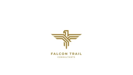 Falcon Trail Logo Animation