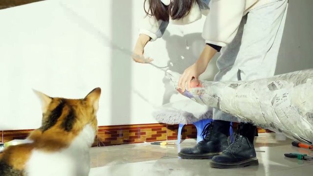 I Made Flying Whale with Wasted Cardboard DIY with Wasted Materials