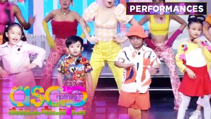 Kulot, Argus, Jaze and Imogen show their cute moves on the ASAP stage