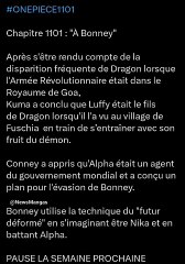 #ONEPIECE1101 Chapitre 1101 : "À Bonney"