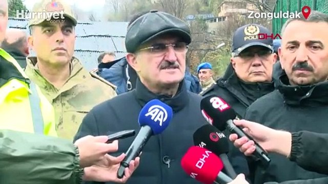 Zonguldak'ta heyelan: Anne ve oğlunu kurtarma çalışması devam ediyor