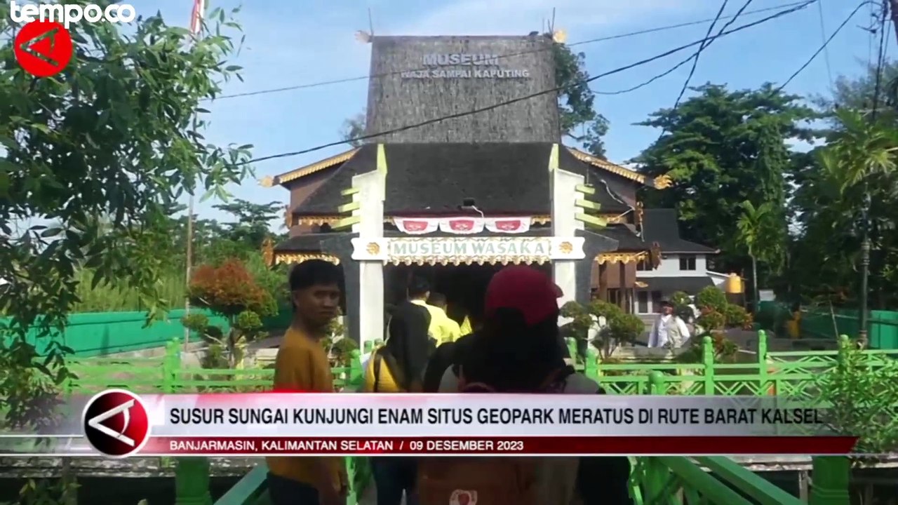 Menikmati Alam Kalsel Sambil Susur Sungai Mengunjungi Enam Situs Geopark Meratus