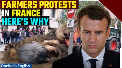Farmers Roar Against Government Agriculture Policy in Rural France | Oneindia News