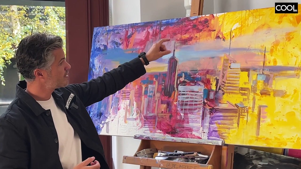 Entrevista con el artista Javier Peña en su atelier en Madrid