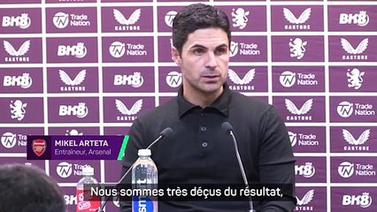 Arteta : "Nous étions la meilleure équipe"