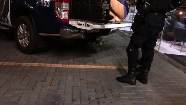 Condutor embriagado é detido após fugir de bloqueio de trânsito