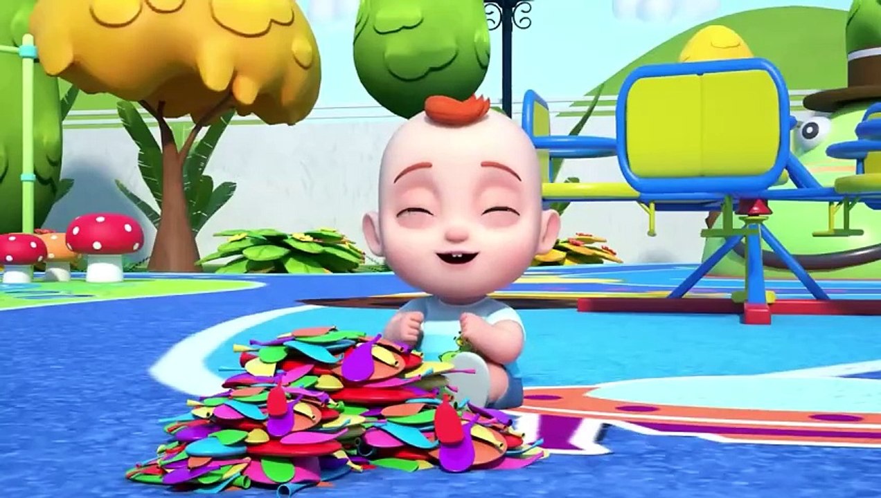 Learn Colors with Stacking Rings - Educational Videos for Toddlers - Learn & Play with Leo