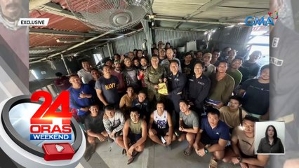 AFP Chief of Staff Gen. Romeo Brawner Jr. at WESCOM Commander Vice Admiral Alberto Carlos, sumampa sa BRP Sierra Madre | 24 Oras Weekend