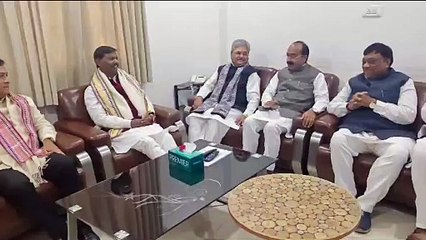 मुख्यमंत्री के नाम पर मुहर लगाने केंद्रीय पर्यवेक्षकों ने की विधायकों से अलग-अलग चर्चा, देखें वीडियो