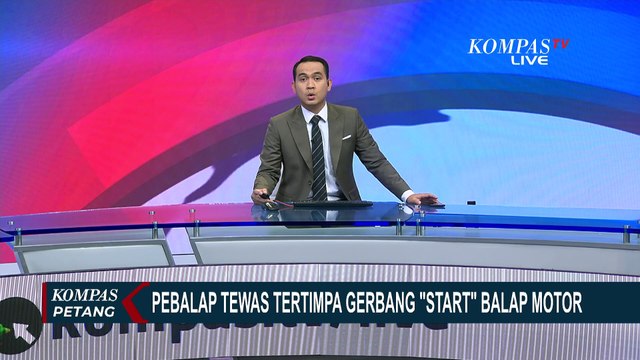 Detik-Detik Gate Start Balap Motor Ambruk Menimpa Pebalap, Satu Orang Meninggal Dunia