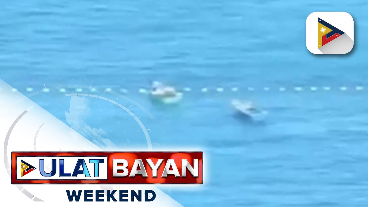 BFAR, kinumpirma ang pagkakaroon ng floating barriers sa southeast entrance ng Bajo de Masinloc