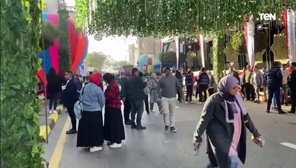 المواطنون يتوجهون للجان الانتخابية فى اليوم الأول للانتخابات الرئاسية بالمنوفية