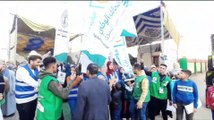 التحالف الوطني للعمل الأهلي التنموي وحياة كريمه يشاركان بحشود أمام اللجان بالبحيرة