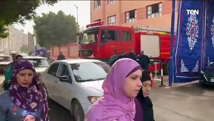 اقبال للناخبين علي لجان مدينة أسيوط قبيل افتتاح باب التصويت