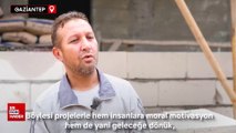 Mehmet Özhaseki, Yerinde Dönüşüm desteği alarak evini yapan depremzedeyi paylaştı