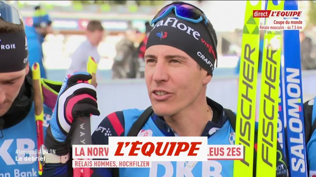 Fillon Maillet : « La Norvège n'a pas laissé beaucoup de suspens » - Biathlon - CM (H)