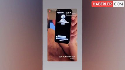 Sahte şehzade, Tan Taşçı'nın attığını öne sürdüğü mesajı ifşa etti