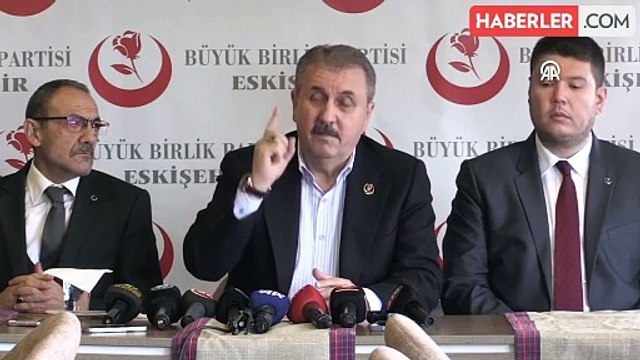 BBP lideri Mustafa Destici: Asgari ücret en az 17 bin lira olmalı