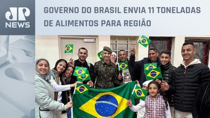 Grupo com 47 brasileiros deixa região da Faixa de Gaza com destino ao Brasil