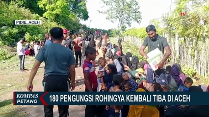 Makin Banyak, 180 Pengungsi Rohingya Mendarat di Pantai Blang Raya Pidie, Aceh