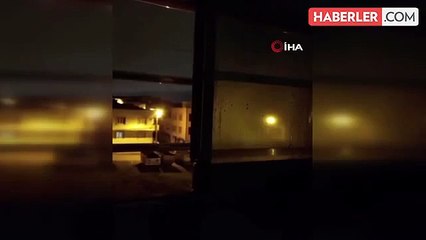 Bursa'da yaşanan depremin ardından kaydedilen esrarengiz ışık paniğe yol açtı