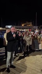 Inauguration Magique de la Crèche sur l'Eau à La Ciotat