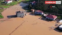 Sakarya Nehri taştı, tarım arazileri sular altında kaldı