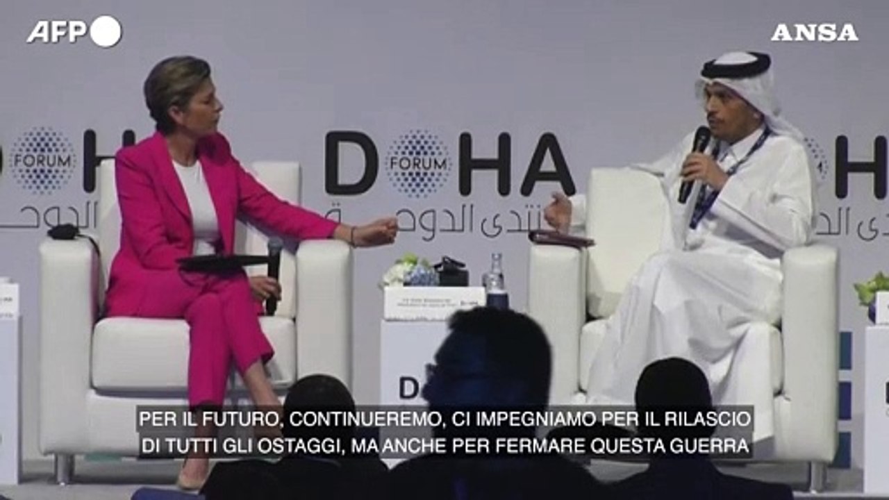 Gaza, Qatar:  "Impegnati per il rilascio degli ostaggi e per fermare la guerra"