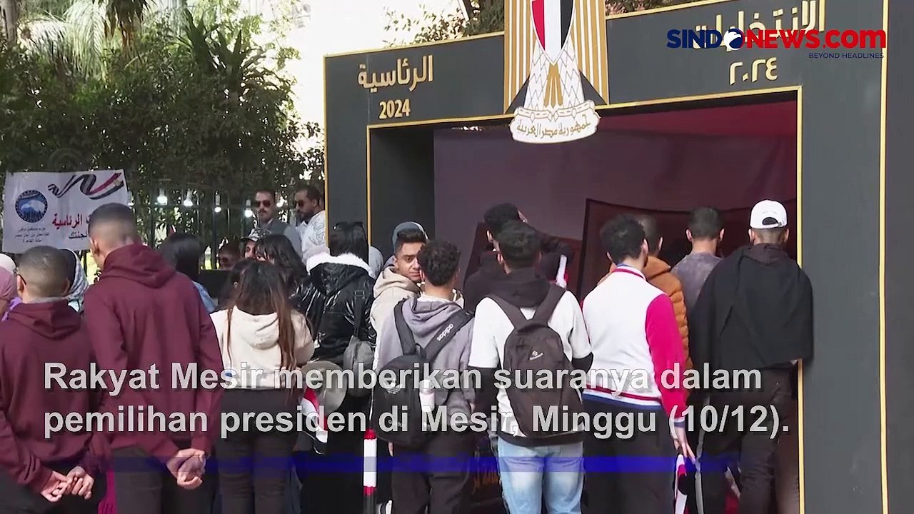 67 Juta Warga Mesir Berhak Berikan Suaranya dalam Pemilihan Presiden Mesir
