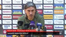 İstanbulspor Teknik Direktörü Hakan Yakın: Şansımız yanımızda değildi