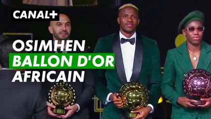 Osimhen et Oshoala ballons d'or africains