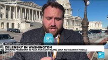 Zelensky in Washington in last-ditch plea for war funding