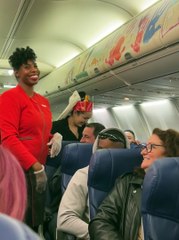 Flight Attendants Create A Special Surprise