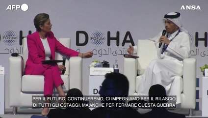 Gaza, Qatar:  "Impegnati per il rilascio degli ostaggi e per fermare la guerra"