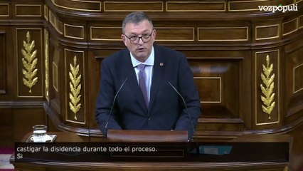 Josep Maria Cervera (Junts): "Esto no va de perdón ni de convivencia. Va de reparar una injusticia"