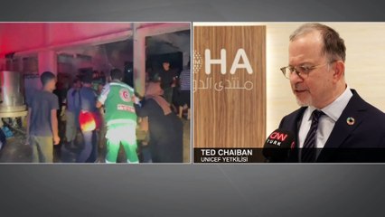 UNICEF Yetkilisi Chaiban CNN TÜRK'te: Türkiye her zaman politik çözümün sesi oldu