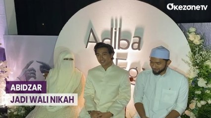 Abidzar Grogi Jadi Wali Nikah, Rasakan Kehadiran Almarhum Uje di Pernikahan Adiba Khanza