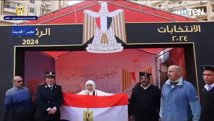 توافد كبير من المواطنين على اللجان الانتخابية بمصر الجديدة