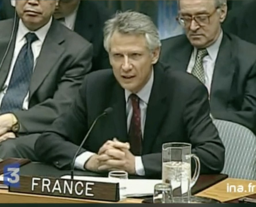 Jour 20 : De Villepin et son discours pour la paix