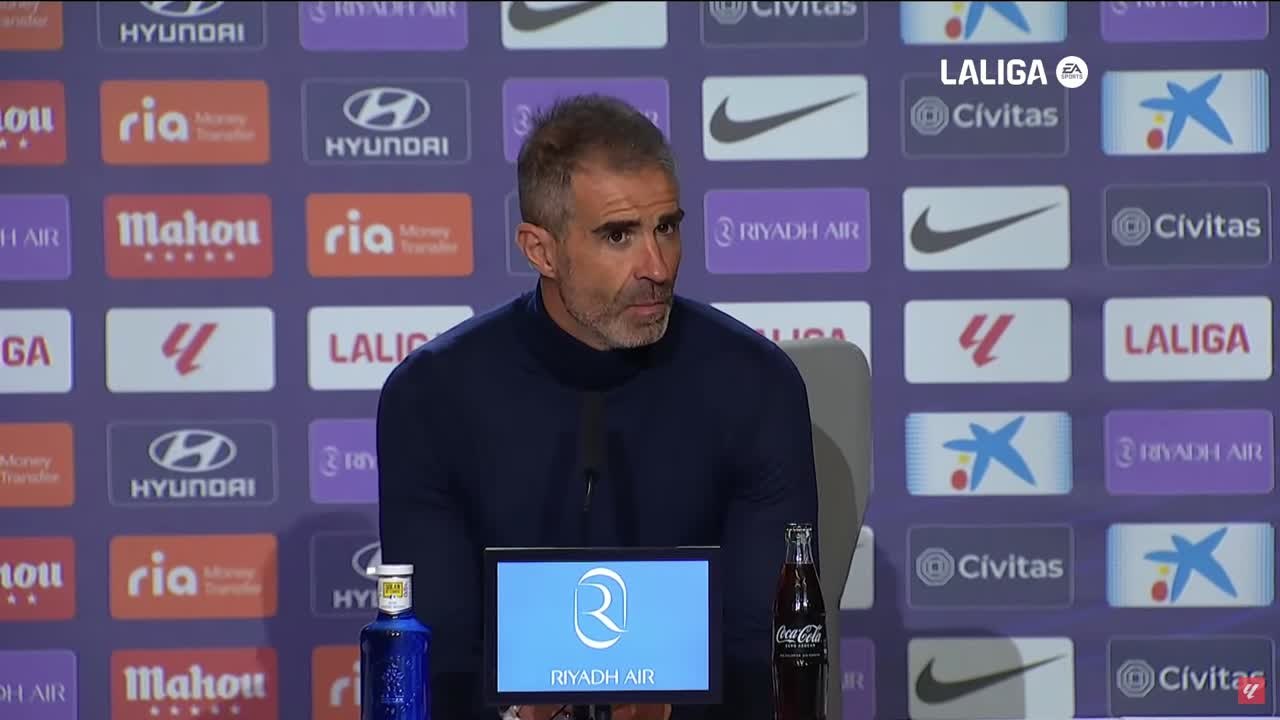 Rueda de prensa de Gaizka Garitano