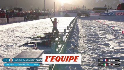 Le résumé du relais d'Hochfilzen - Biathlon - CM (F)